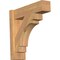 Ekena Millwork Merced Block Smooth Outlooker, Western Red Cedar, 5 1/2"W x 18"D x 18"H OUT06X18X18MRC05SWR - alternate 1